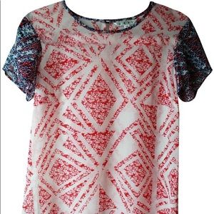 CAbi | Coquette Tee | Size XS